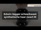 Edwin Jagger scheerkwast synthetische haar zwart M