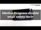 Merkur 51C Progrès Proprandant le rasoir de sécurité à double bord Handle