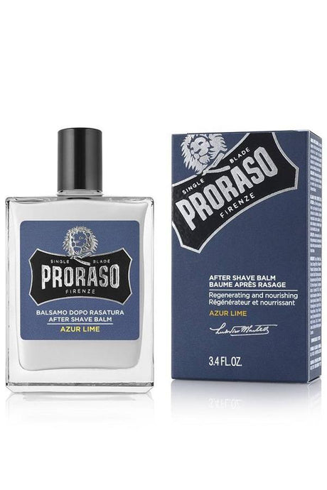 Proraso Single Blade after shave balm Azur Lime 100ml - Manandshaving - Proraso