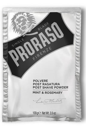 Proraso talkpoeder Mint & Rosemary 100gr - Manandshaving - Proraso
