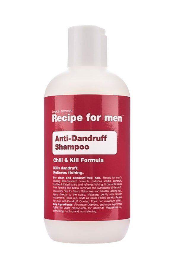 Recipe for Men anti roos shampoo 250ml - Manandshaving - Recipe for Men