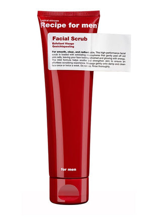 Recipe for Men scrubgel 125ml - Manandshaving - Recipe for Men
