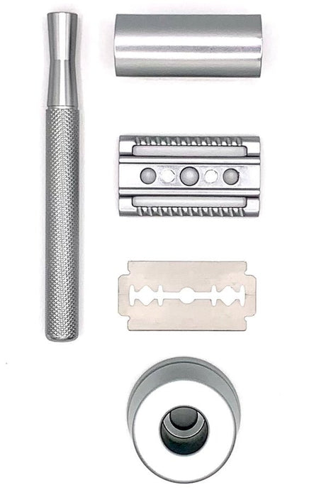 Scheermonnik safety razor Silver - Manandshaving - Scheermonnik