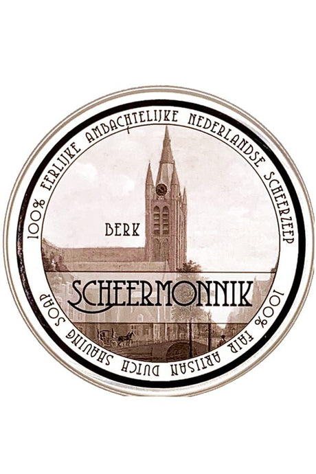 Scheermonnik scheercrème Berk 75gr - Manandshaving - Scheermonnik
