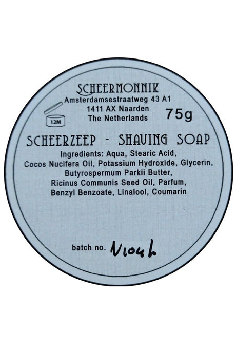 Scheermonnik scheercrème Probeerset 4 x 15gr - Manandshaving - Scheermonnik