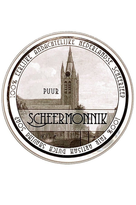 Scheermonnik scheercrème PUUR 75gr - Manandshaving - Scheermonnik