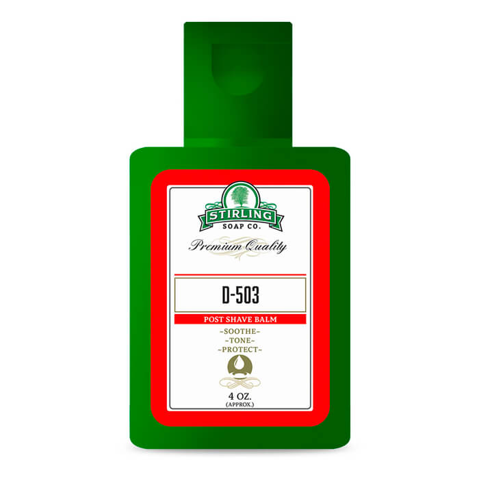 Stirling Soap Co. after shave balm D - 503 118ml - Manandshaving - Stirling Soap Co.