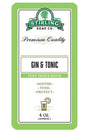 Stirling Soap Co. after shave balm Gin & Tonic on the rocks 118ml - Manandshaving - Stirling Soap Co.