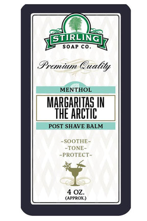 Stirling Soap Co. after shave balm Margaritas in the Artic 118ml - Manandshaving - Stirling Soap Co.