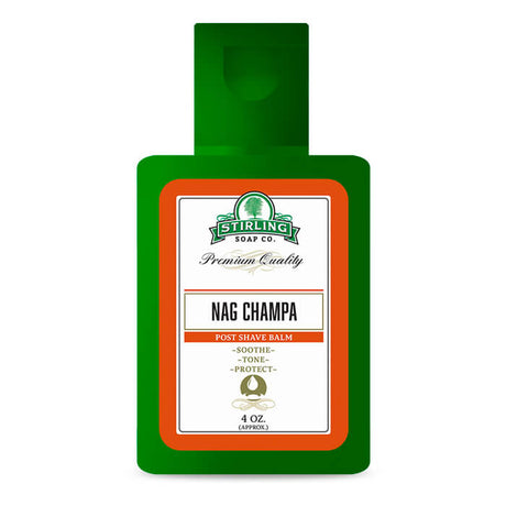 Stirling Soap Co. after shave balm Nag Champa 118ml - Manandshaving - Stirling Soap Co.