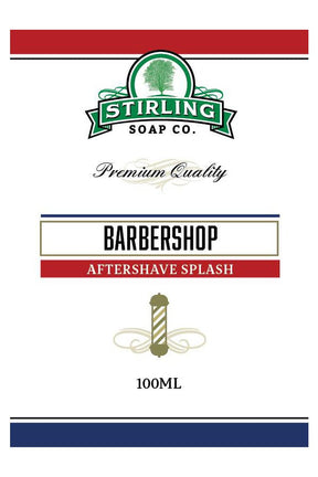 Stirling Soap Co. after shave Barbershop 100ml - Manandshaving - Stirling Soap Co.