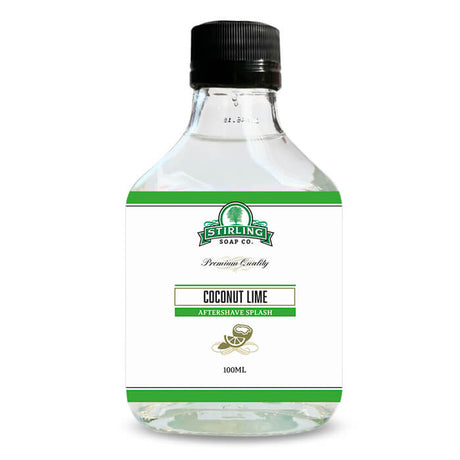 Stirling Soap Co. after shave Coconut Lime 100ml - Manandshaving - Stirling Soap Co.