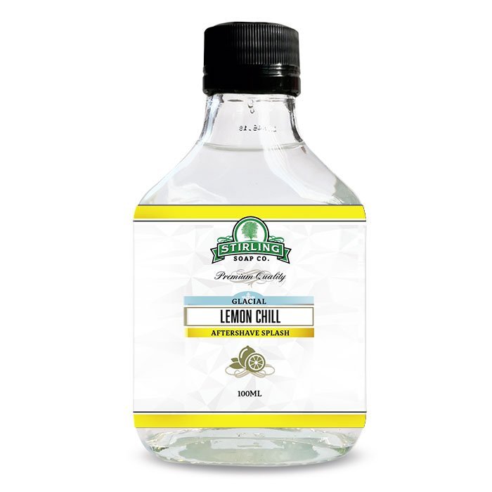 Stirling Soap Co. after shave Glacial Lemon Chill 100ml - Manandshaving - Stirling Soap Co.