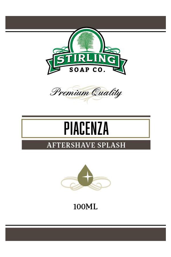 Stirling Soap Co. after shave Piacenza 100ml - Manandshaving - Stirling Soap Co.