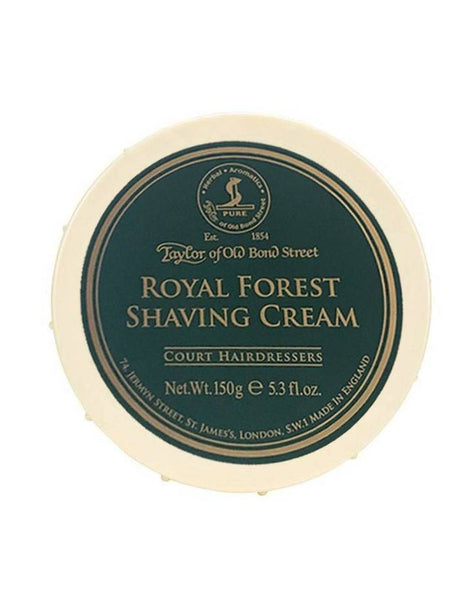 Taylor of Old Bond Str. scheercrème Royal Forest 150gr - Manandshaving - Taylor of Old Bond Street