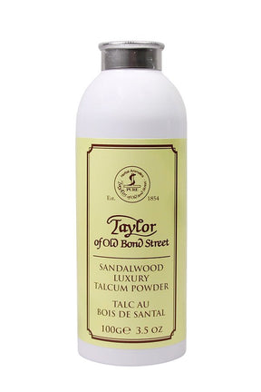 Taylor of Old Bond Str. talkpoeder Sandelhout 100gr - Manandshaving - Taylor of Old Bond Street