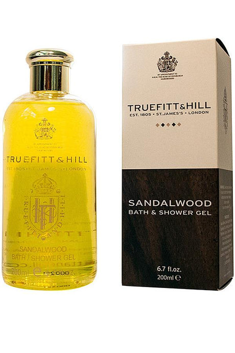 Truefitt & Hill Sandalwood douchegel 200ml - Manandshaving - Truefitt & Hill
