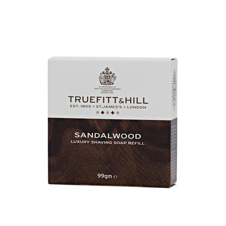 Truefitt & Hill Sandalwood scheerzeep navulling 100gr - Manandshaving - Truefitt & Hill