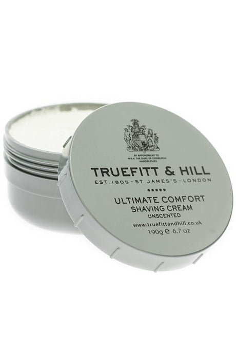 Truefitt & Hill Ultimate Comfort scheercrème 190gr - Manandshaving - Truefitt & Hill