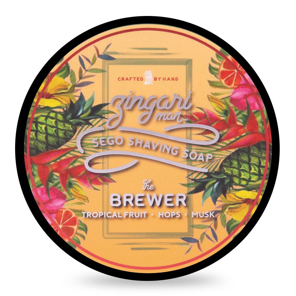 Zingari Man scheercrème The Brewer 142ml - Manandshaving - Zingari Man