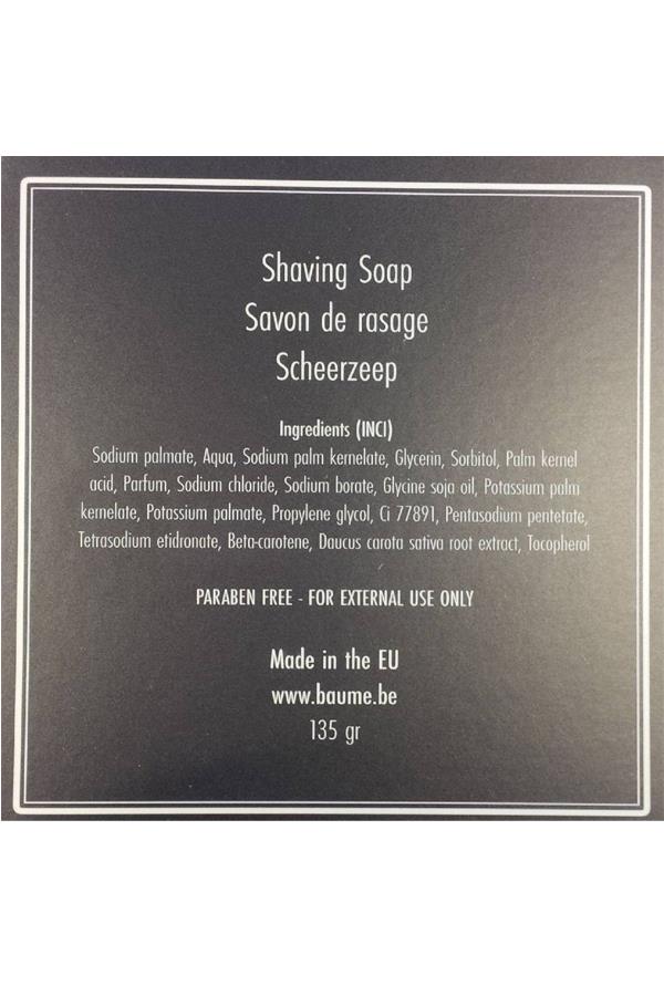 BAUME.BE scheerzeep navulling 125gr - Manandshaving - BAUME.BE